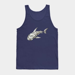 Robot shark Tank Top